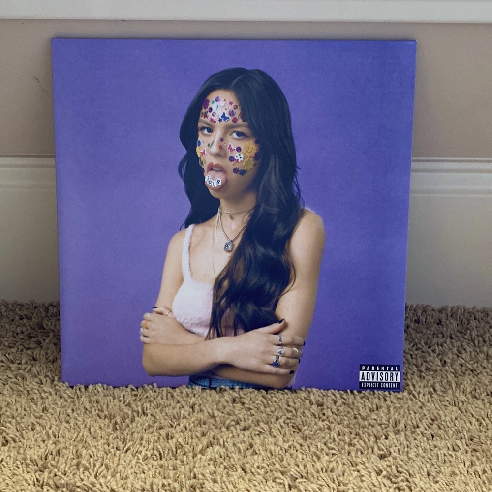 Brand new SOUR vinyl by olivia rodrigo vinyl (without tags)